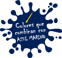 colores que combinan con azul marino