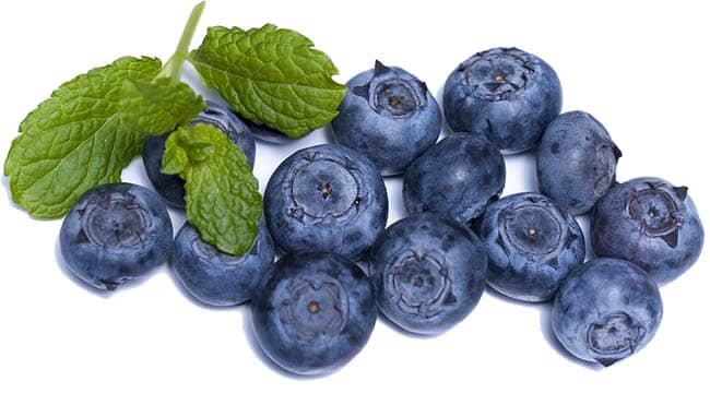 frutos azules