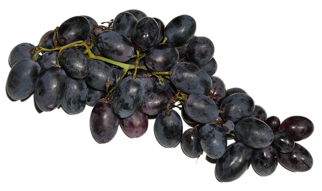 uvas azules