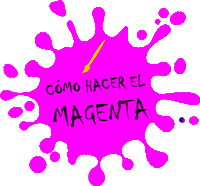 Cómo hacer el color magenta