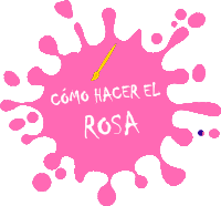 Cómo hacer el color rosa