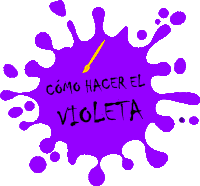 Cómo hacer el color violeta